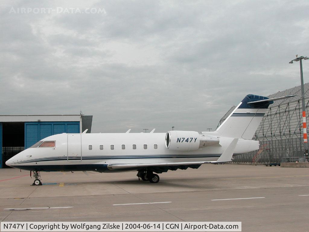 N747Y, 1996 Canadair Challenger 601-3A (CL-600-2B16) C/N 5305, visitor