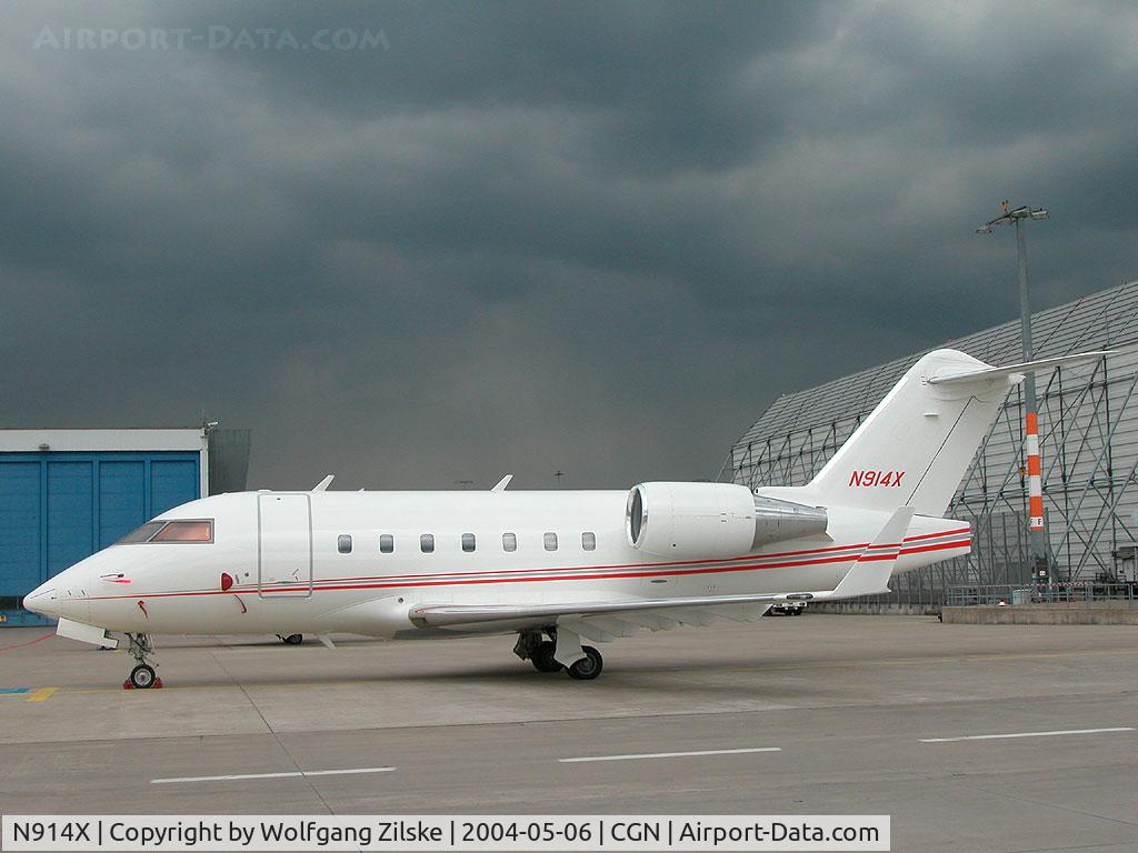 N914X, 1995 Canadair Challenger 601-3R (CL-600-2B16) C/N 5185, visitor