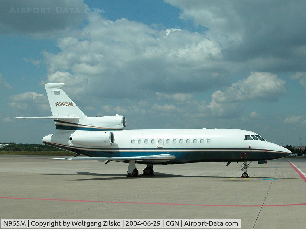N965M, 2000 Dassault Falcon 900EX C/N 65, visitor