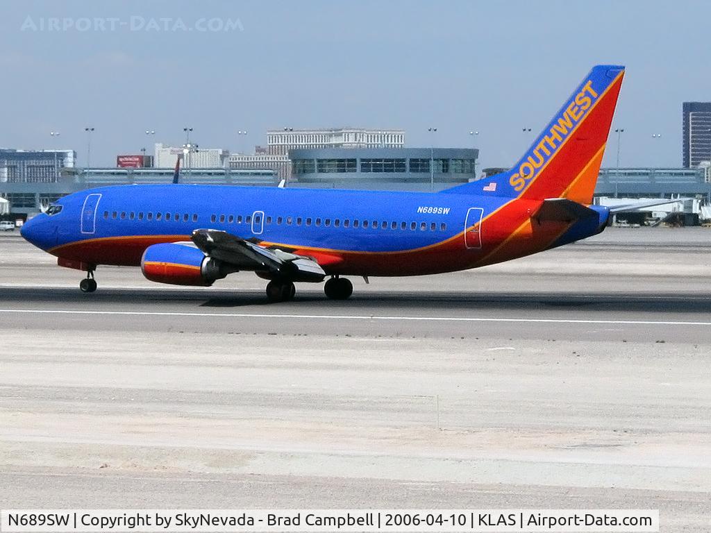 N689SW, 1985 Boeing 737-3Q8 C/N 23387, Southwest Airlines / 1985 Boeing 737-3Q8