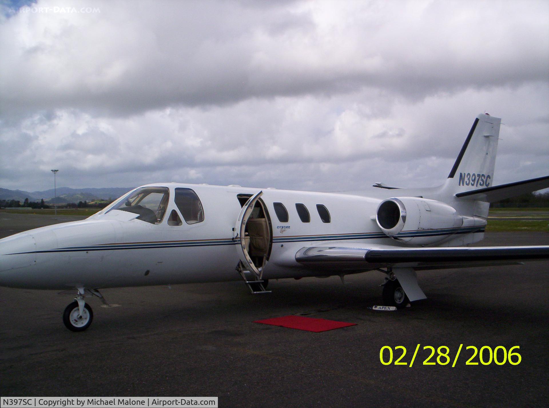 N397SC, 1972 Cessna 500 Citation C/N 500-0019, CA