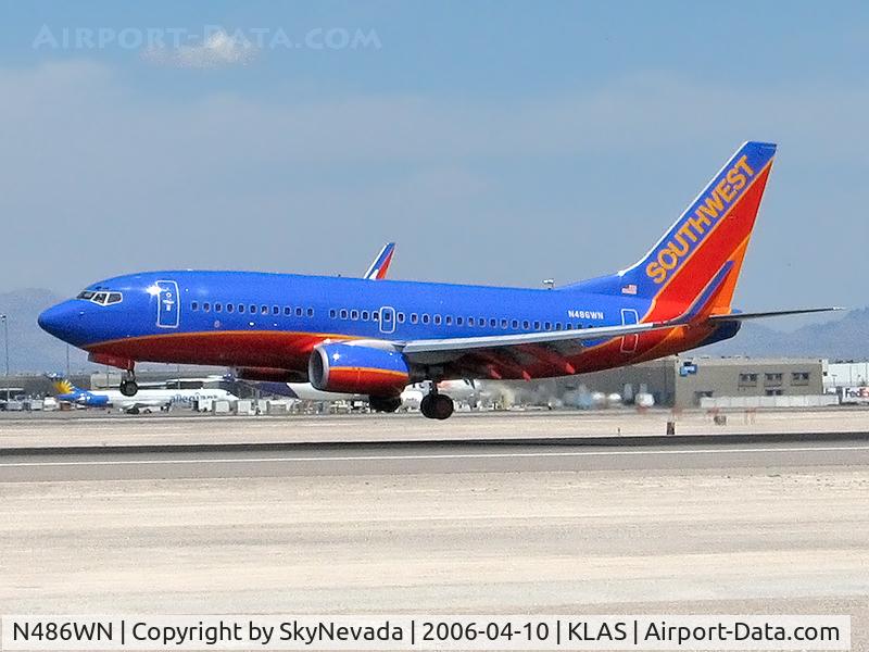 N486WN, 2004 Boeing 737-7H4 C/N 33852, Southwest Airlines / 2004 Boeing 737-7H4