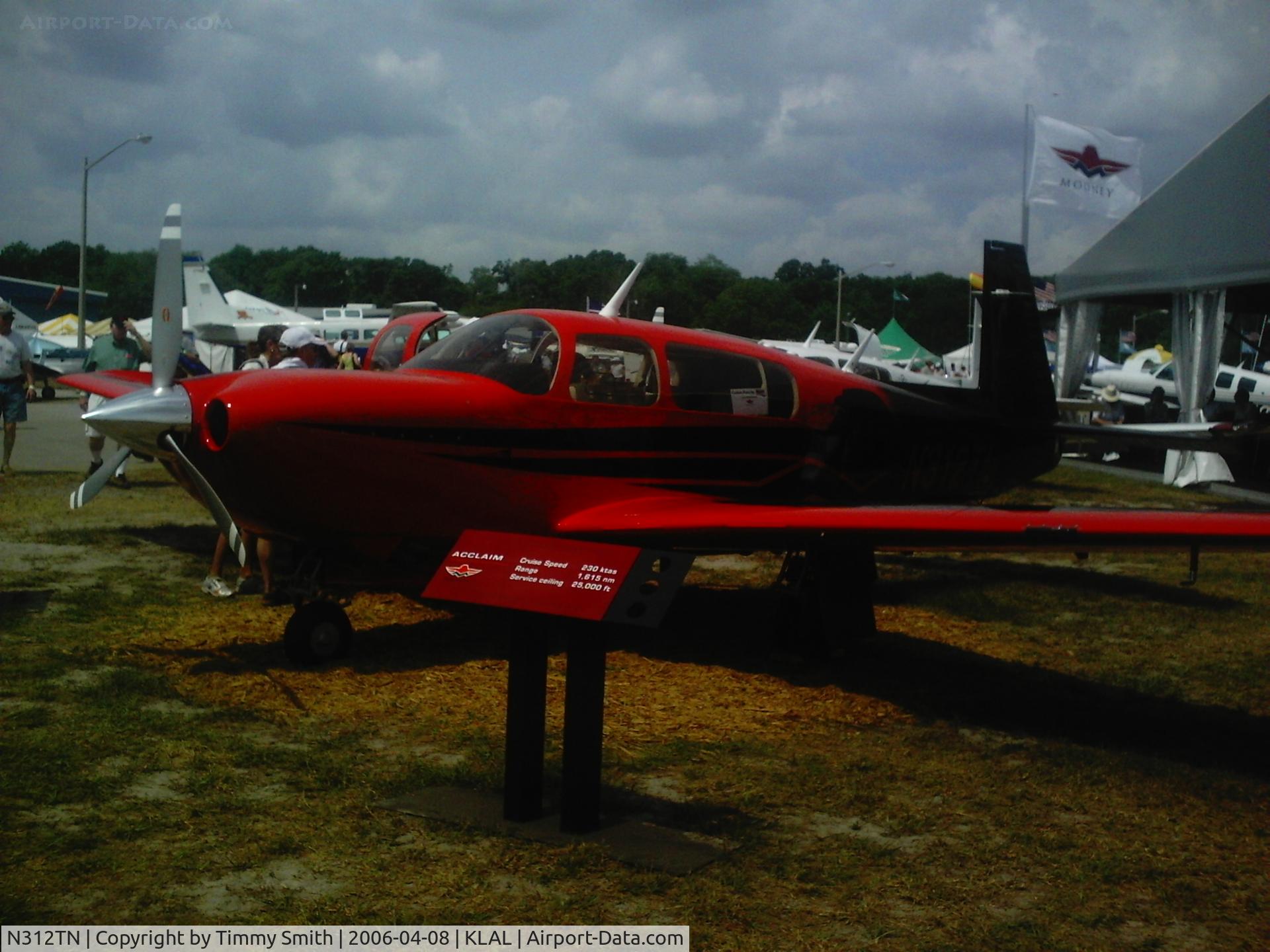 N312TN, 2006 Mooney M20TN Acclaim C/N 31-0002, 2007 Mooney Acclaim at Sun 'N Fun 2006