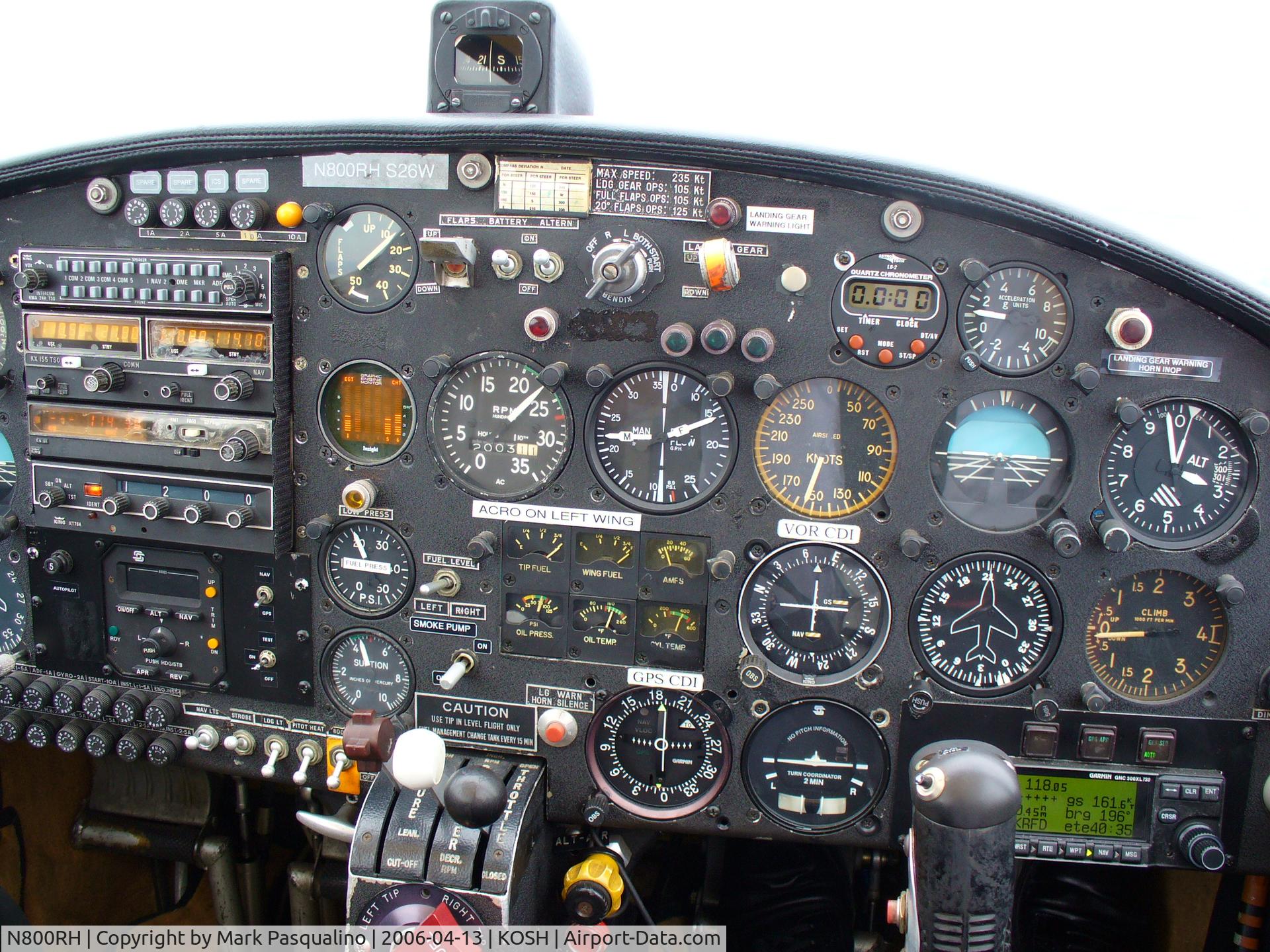 N800RH, SIAI-Marchetti F-260B C/N 11-02, F.260B