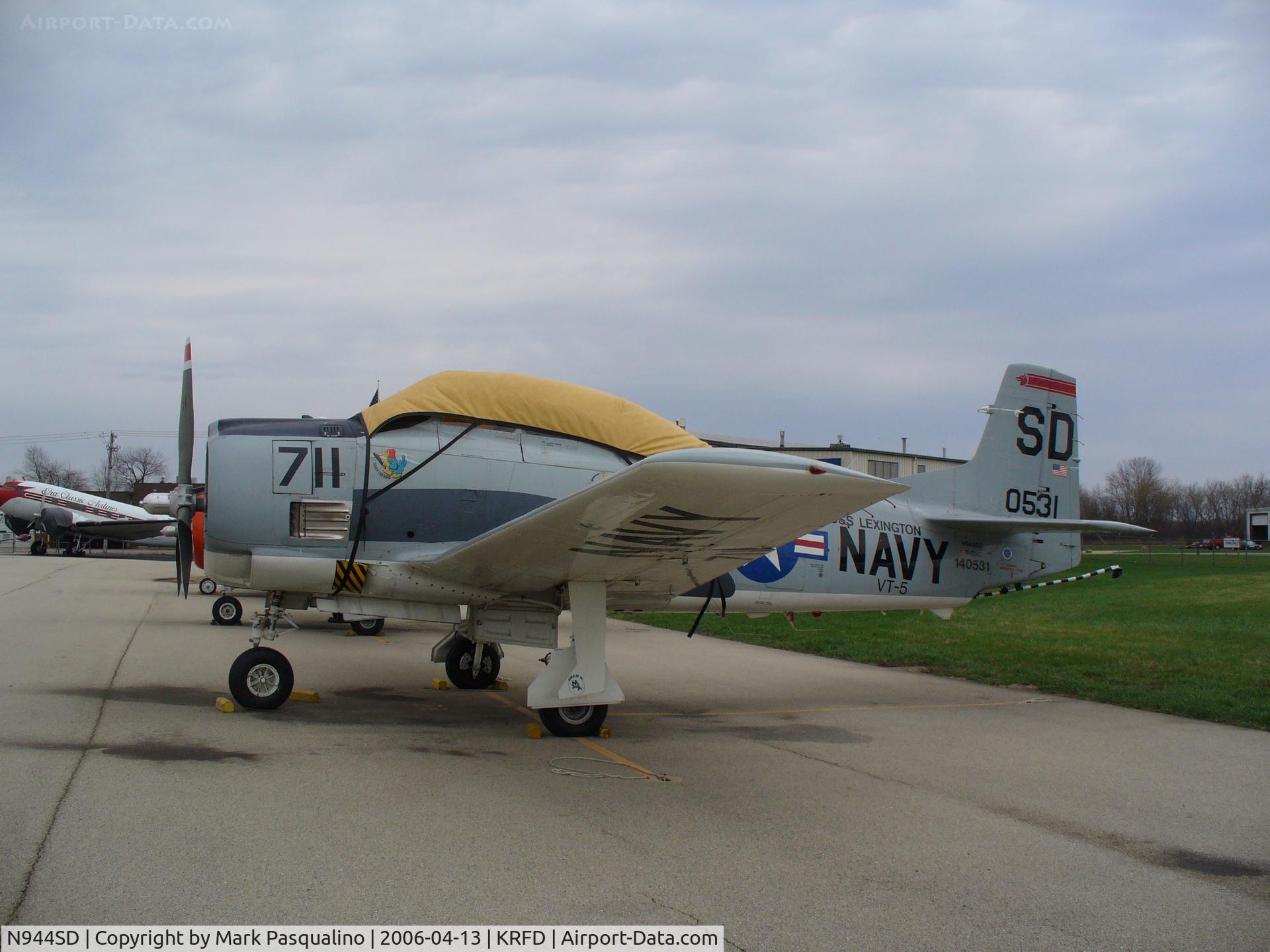 N944SD, 1954 North American T-28C Trojan Trojan C/N 226-108, T-28C