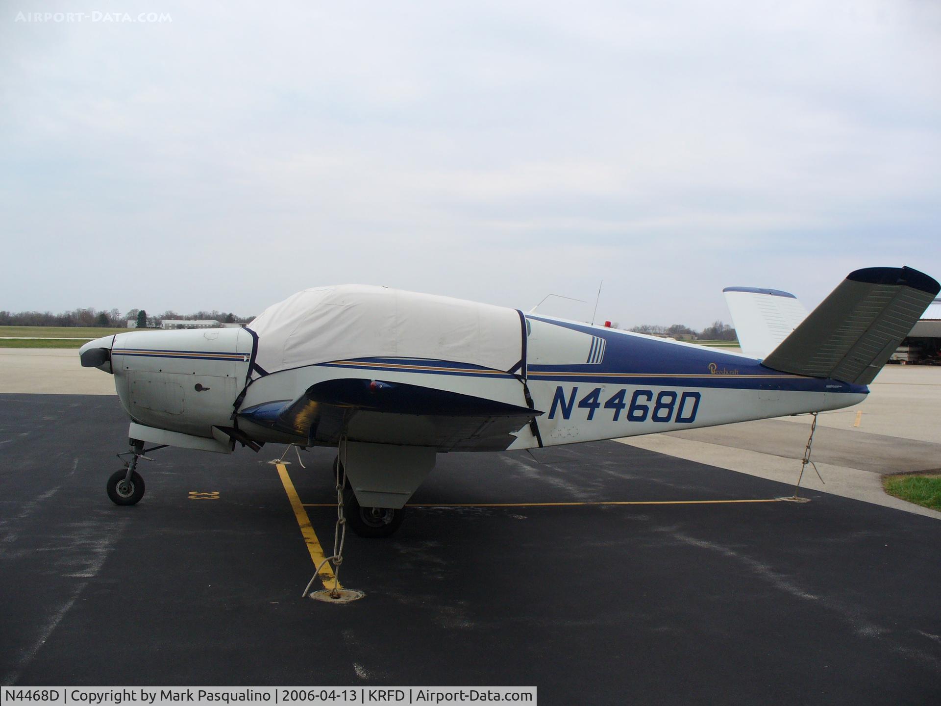 N4468D, 1956 Beech G35 Bonanza C/N D-4582, Beech G35