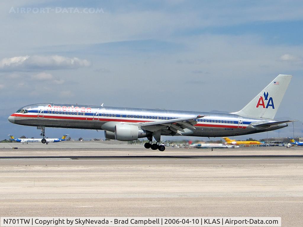 N701TW, 1996 Boeing 757-2Q8 C/N 28160, American Airlines / 1996 Boeing 757-2Q8
