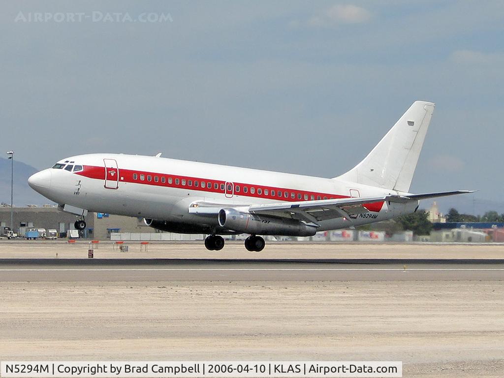 N5294M, 1974 Boeing 737-200 C/N 20694, J.A.N.E.T. Airlines / 1974 Boeing 737-200