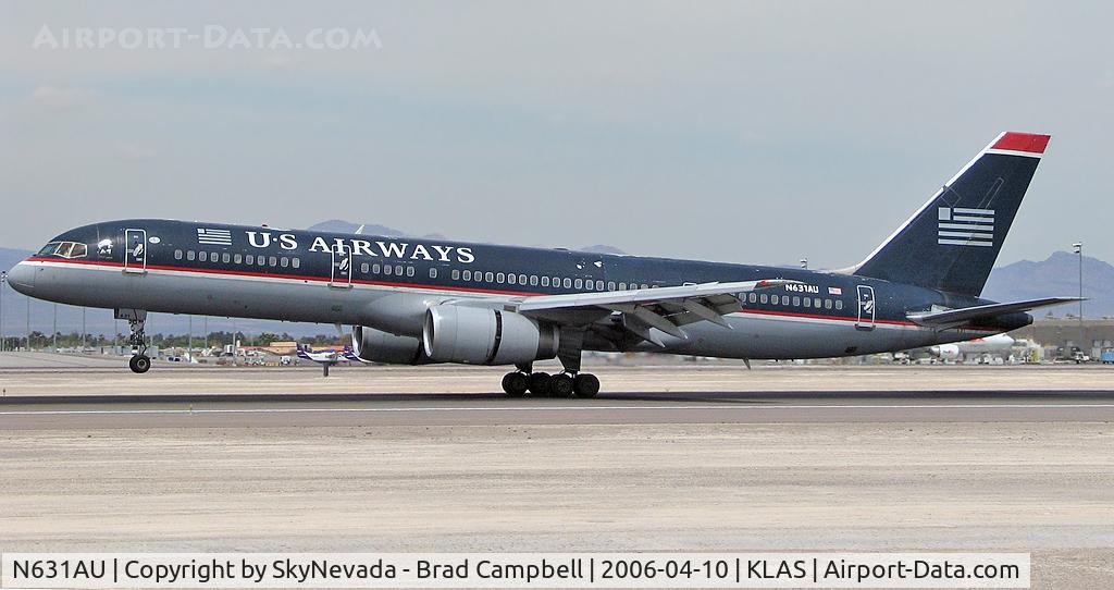 N631AU, 1995 Boeing 757-2B7 C/N 27809, US Airways / 1995 Boeing 757-2B7