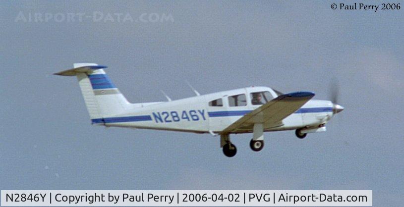 N2846Y, Piper PA-28RT-201 Arrow IV C/N 28R-7918171, Getting her wheels tucked in, as she gets underway