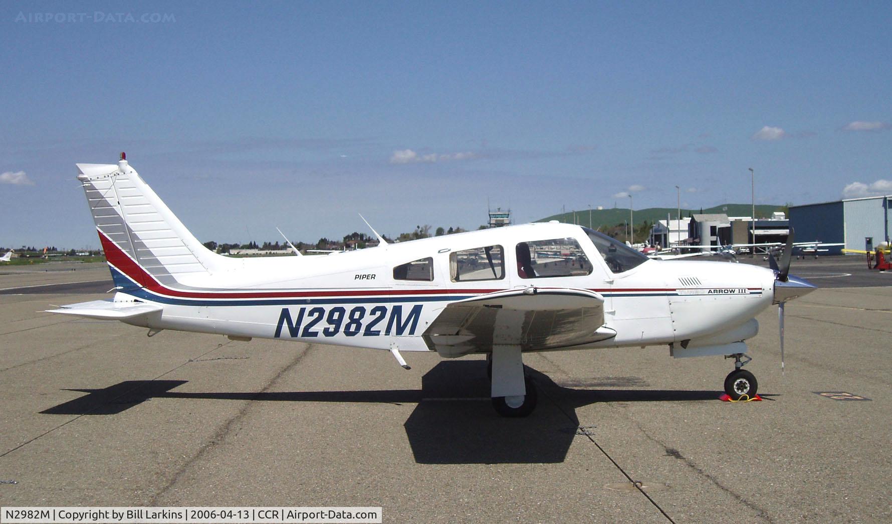 N2982M, 1977 Piper PA-28R-201T Cherokee Arrow III C/N 28R-7803158, Piper Arrow III