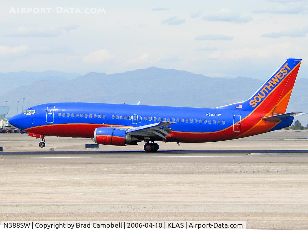 N388SW, 1994 Boeing 737-3H4 C/N 26591, Southwest Airlines / 1994 Boeing 737-3H4