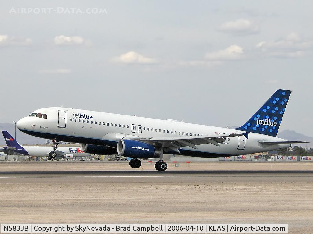 N583JB, 2004 Airbus A320-232 C/N 2150, jetBlue Airways - 'Bluesville' / 2004 Airbus A320-232
