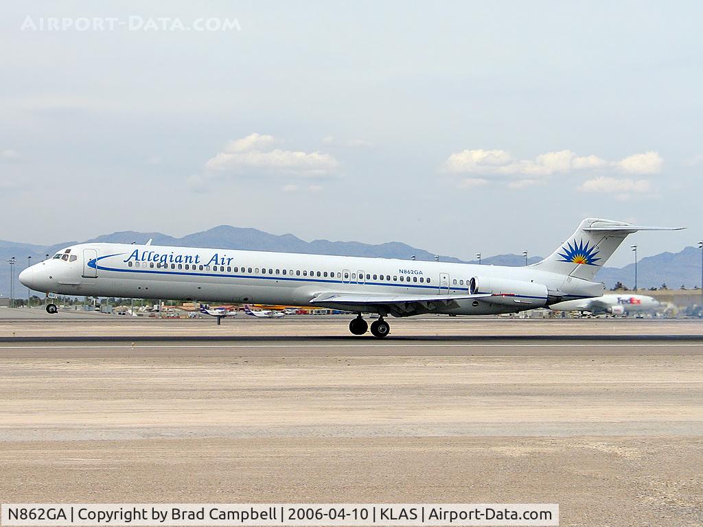 N862GA, 1987 McDonnell Douglas MD-83 (DC-9-83) C/N 49556, Allegiant Air / 1987 McDonnell Douglas DC-9-83(MD-83)