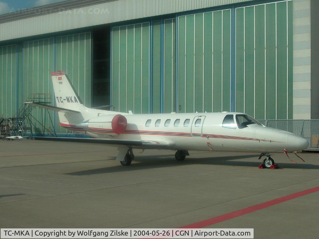 TC-MKA, 2001 Cessna 550B Citation Bravo C/N 550-0960, visitor