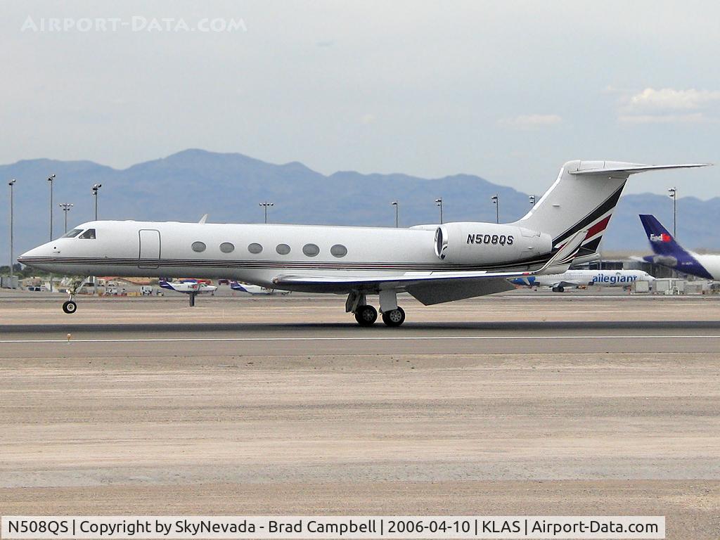 N508QS, 2001 Gulfstream Aerospace G-V C/N 631, Privately Owned / 2001 Gulfstream Aerospace G-V