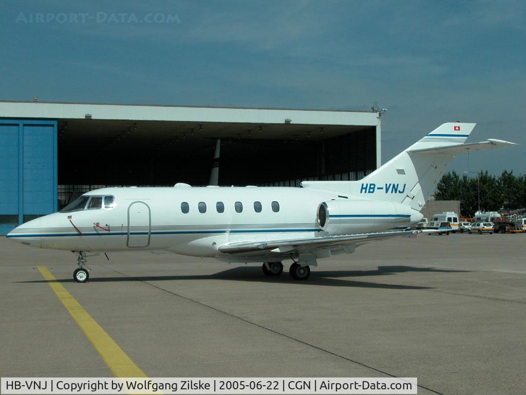 HB-VNJ, 2001 Raytheon Hawker 800XP C/N 258521, Based at CGN