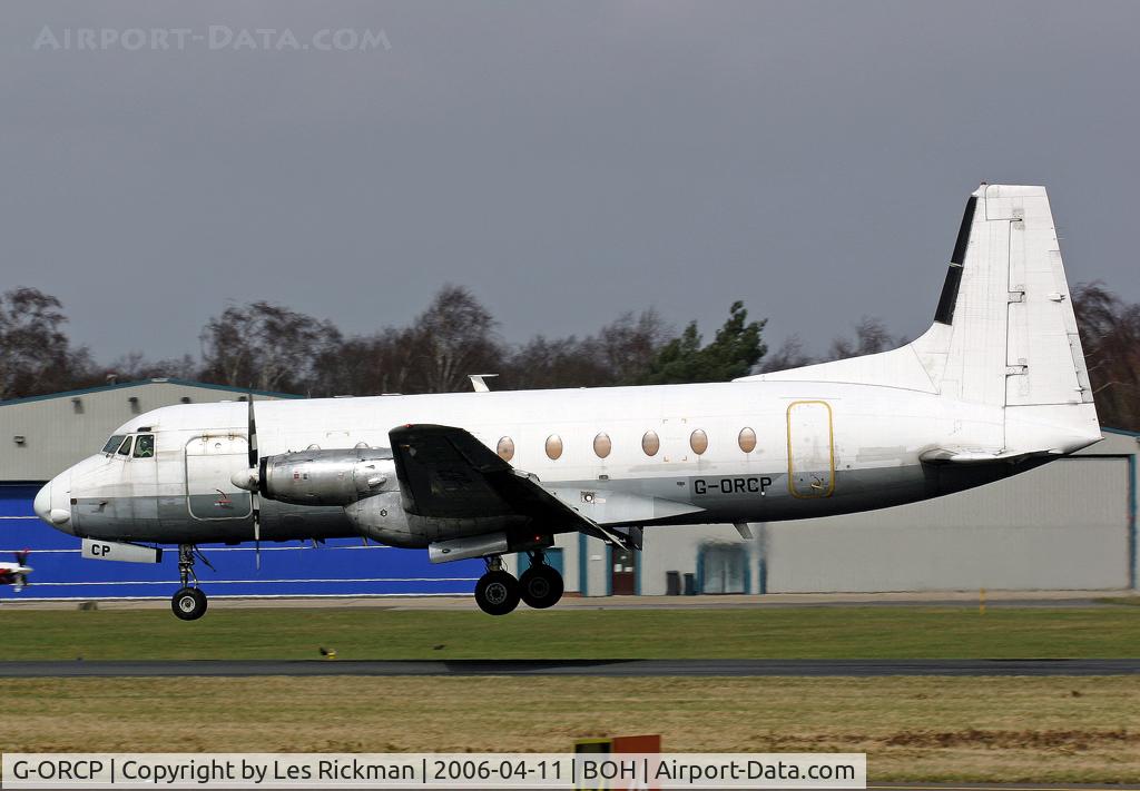 G-ORCP, 1968 Hawker Siddeley HS.748 Series 2A C/N 1647, H.S.748 Srs2A