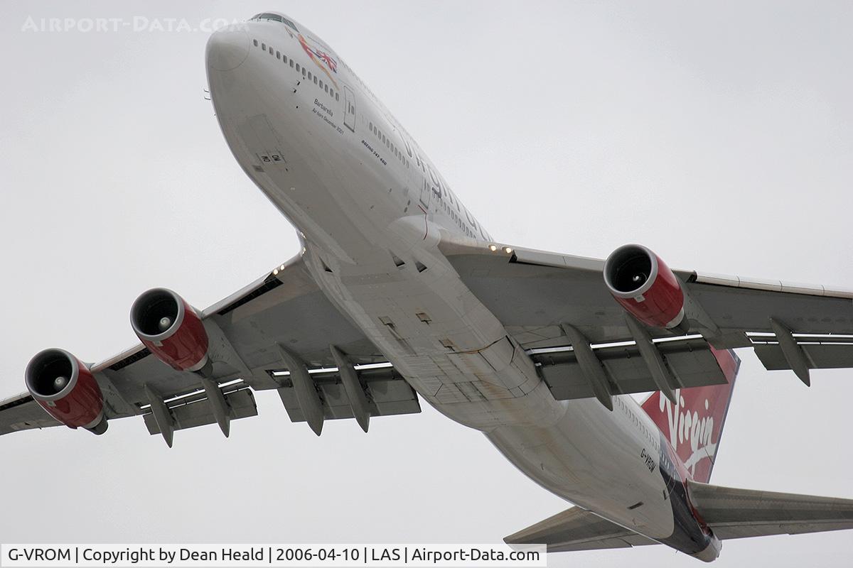 G-VROM, 2001 Boeing 747-443 C/N 32339, Virgin Atlantic 
