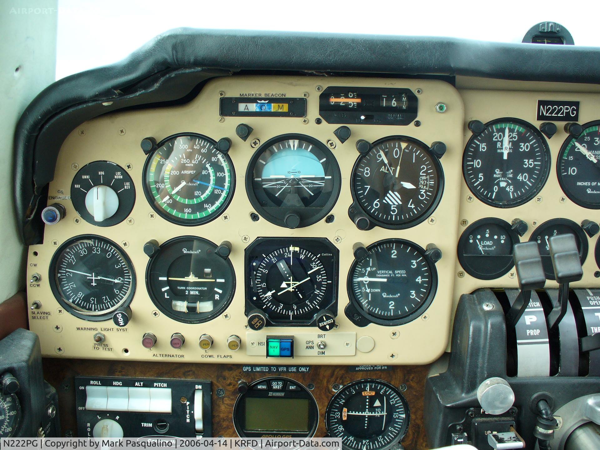 N222PG, 1973 Beech E-55 Baron C/N TE-912, Beech E55