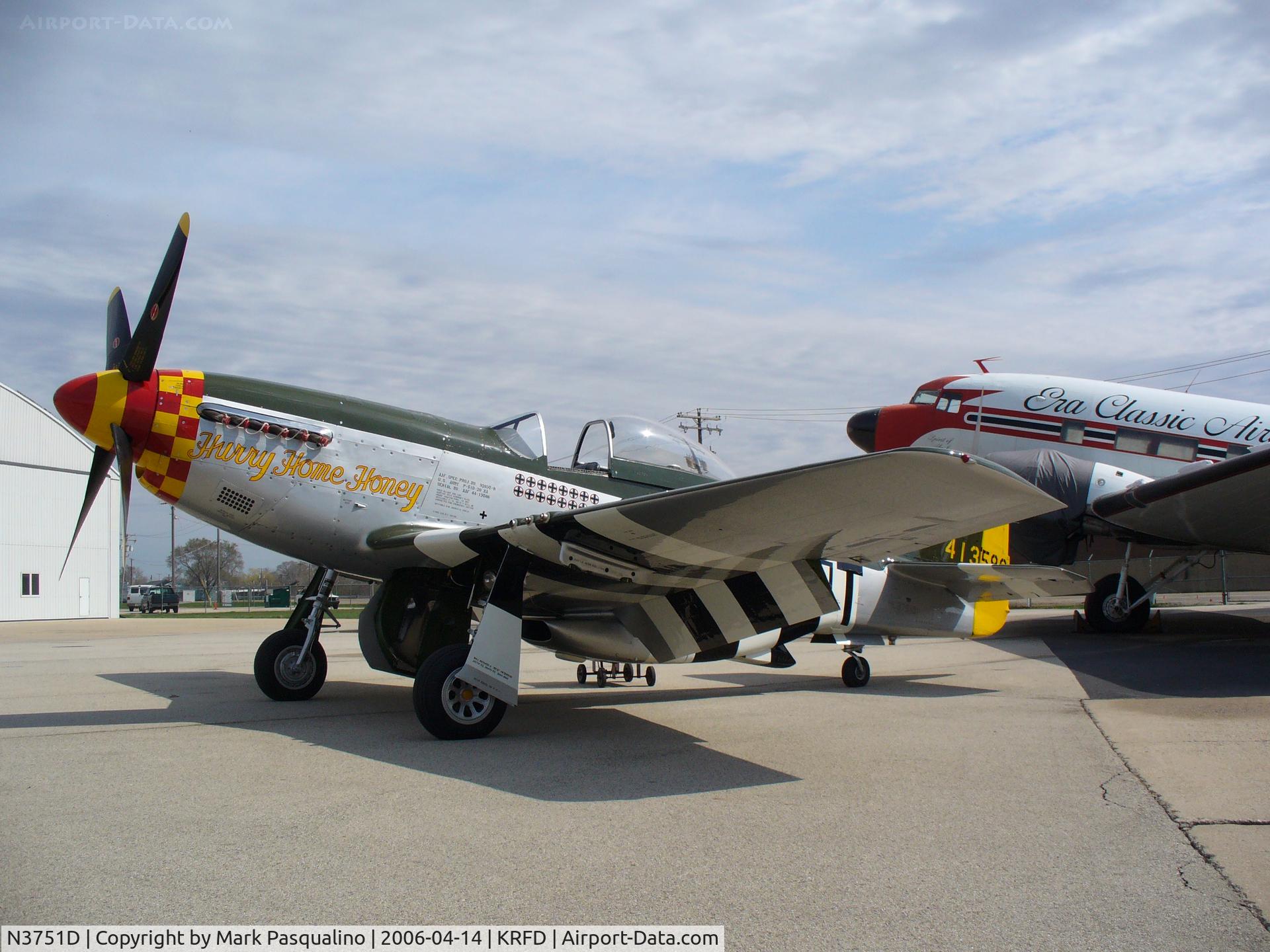 N3751D, 1944 North American P-51D Mustang C/N 122-39665, P-51D