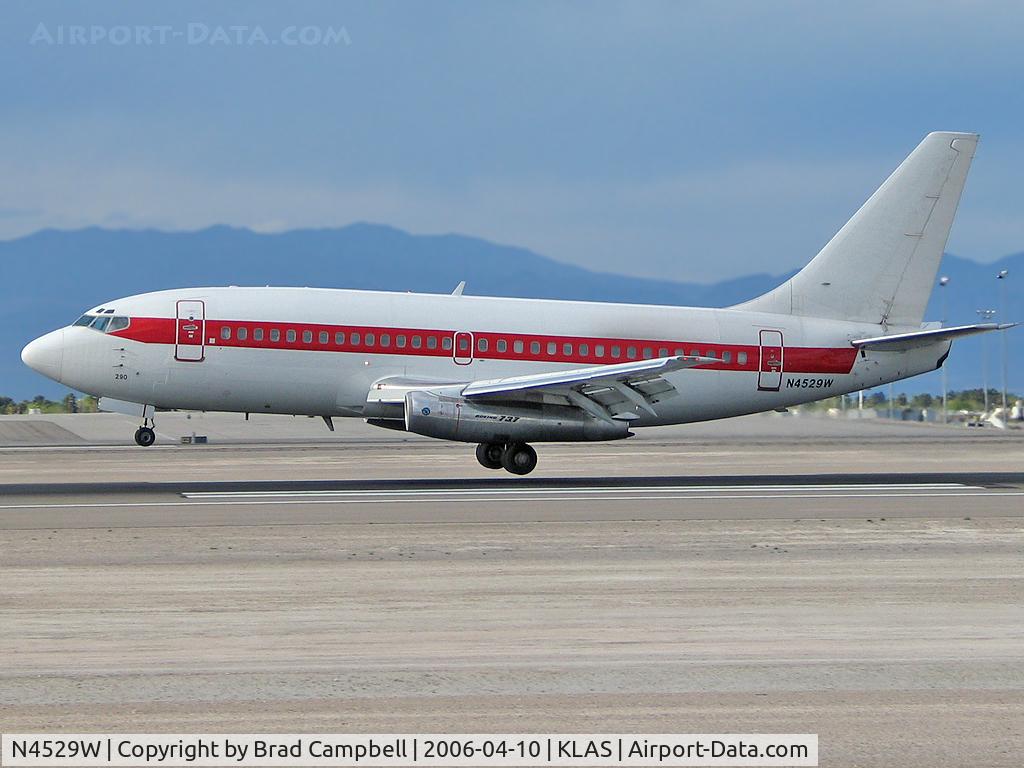 N4529W, 1973 Boeing 737-275 C/N 20785, J.A.N.E.T. Airlines / 1973 Boeing 737-275