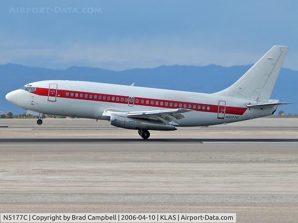 N5177C, 1974 Boeing 737-200 C/N 20693, J.A.N.E.T. Airlines - EG & G / 1974 Boeing 737-200