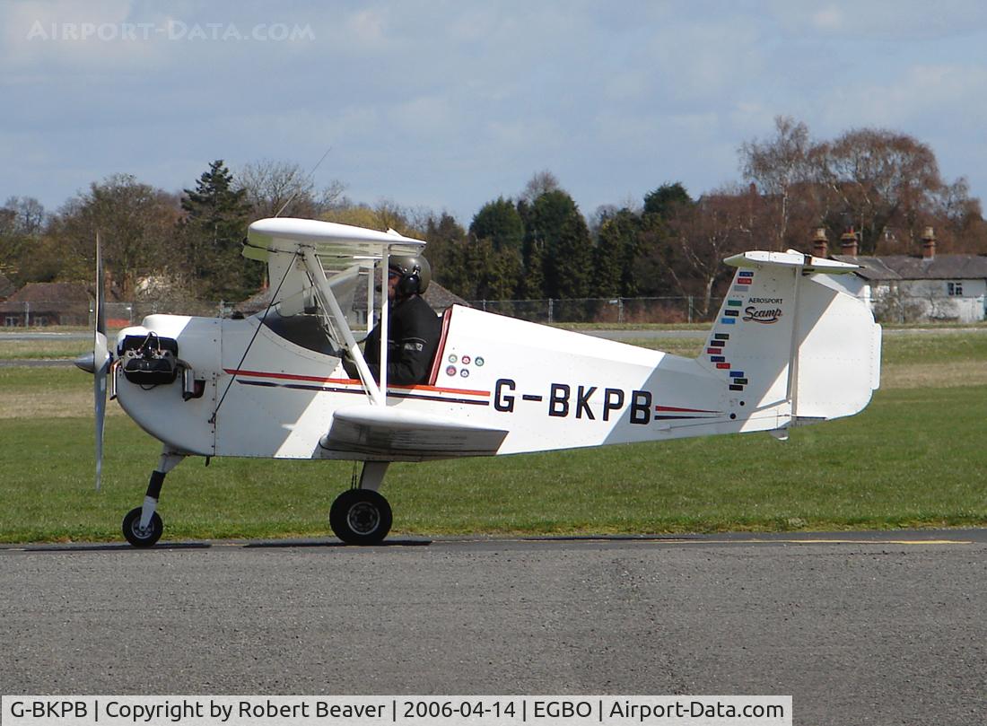 G-BKPB, 1985 Aerosport Scamp C/N PFA 117-10736, Aerosport Scamp
