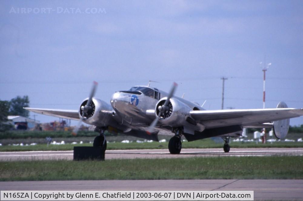 N165ZA, 1953 Beech C-45H Expeditor C/N AF-543, Ready for take-off, C-45H 52-10613