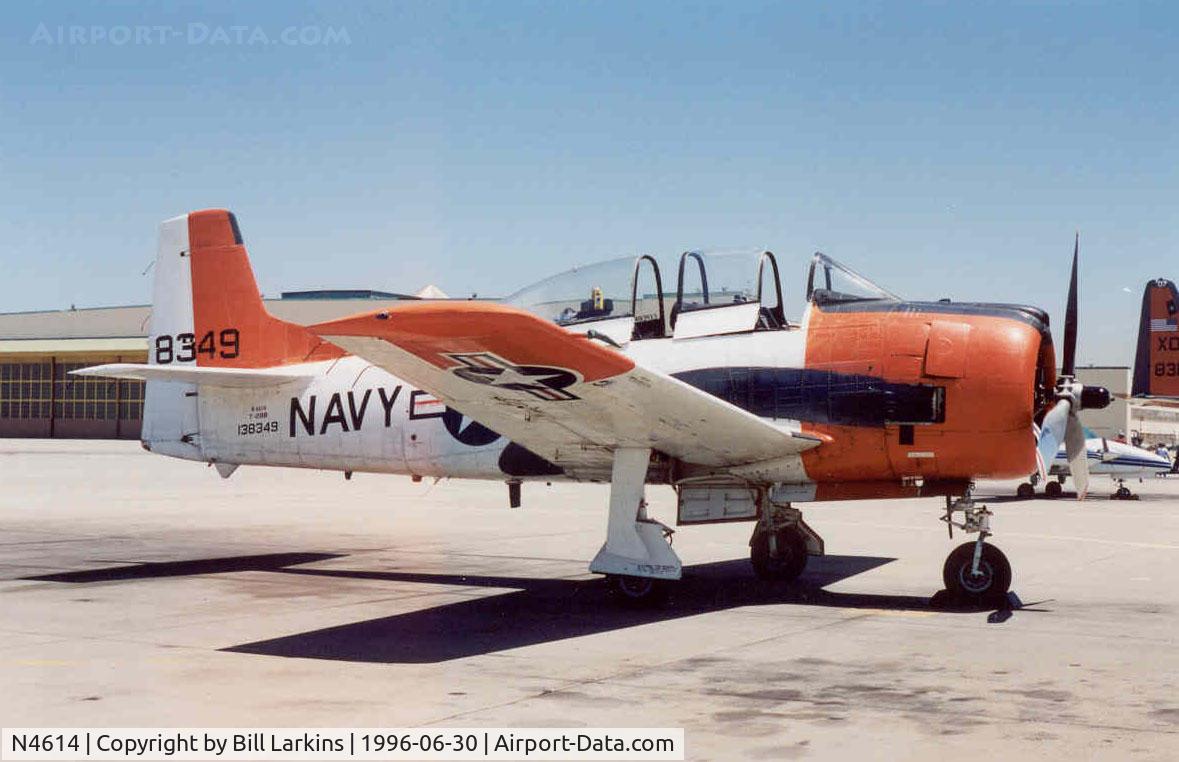 N4614, North American T-28B Trojan C/N 529263, At NAS Alameda