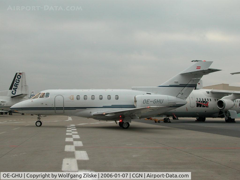 OE-GHU, 1997 Raytheon Hawker 800XP C/N 258335, visitor