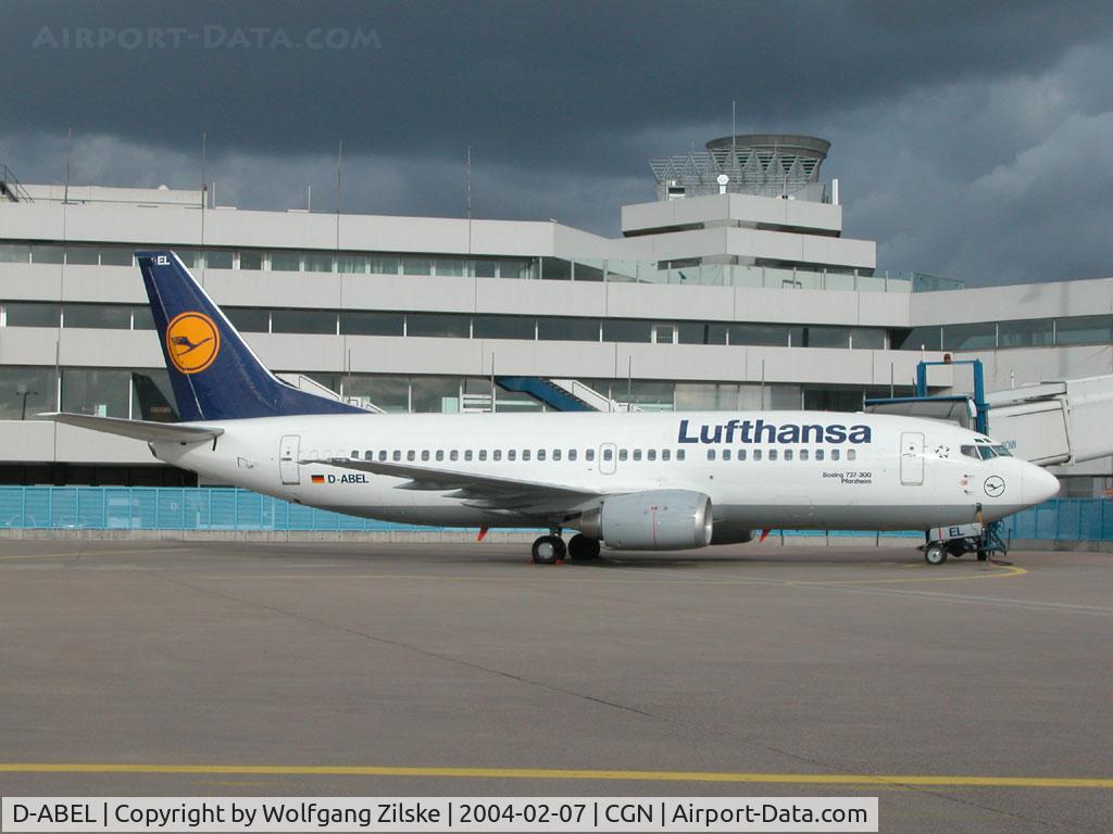 D-ABEL, 1991 Boeing 737-330 C/N 25415, visitor