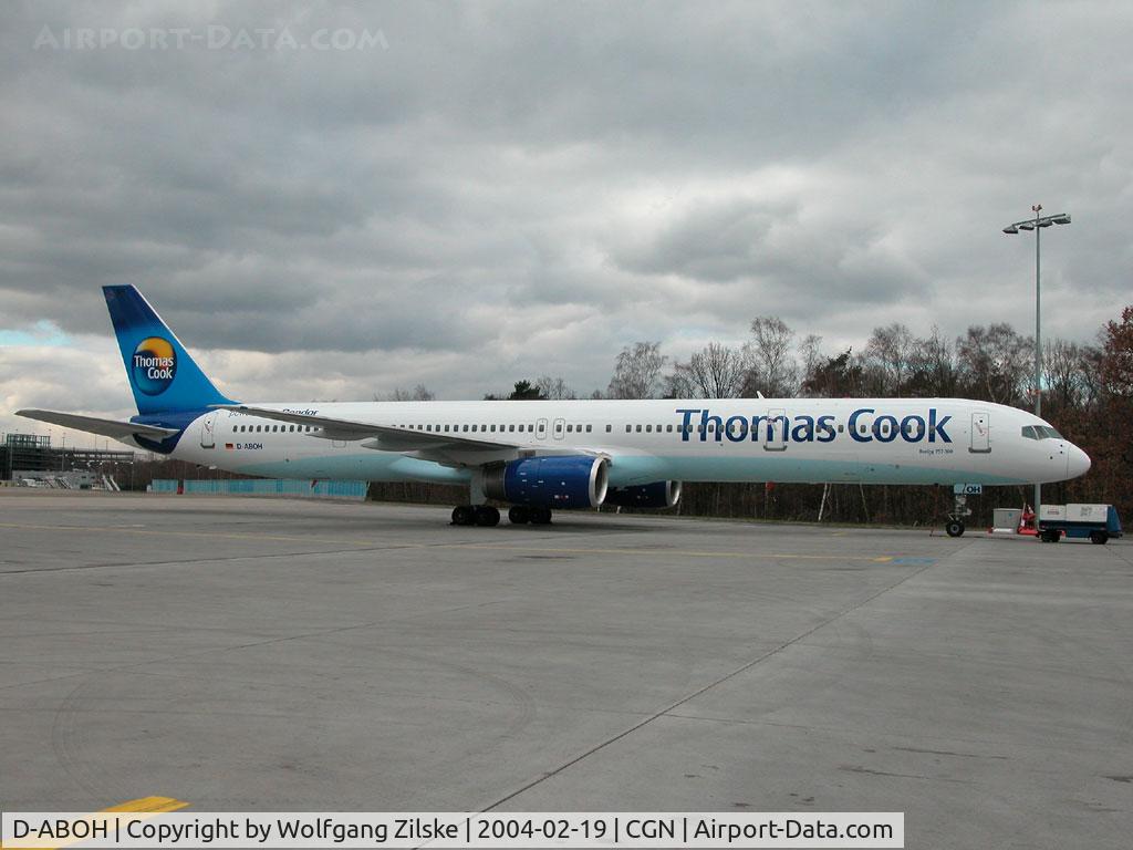 D-ABOH, 1999 Boeing 757-330 C/N 30030, charter