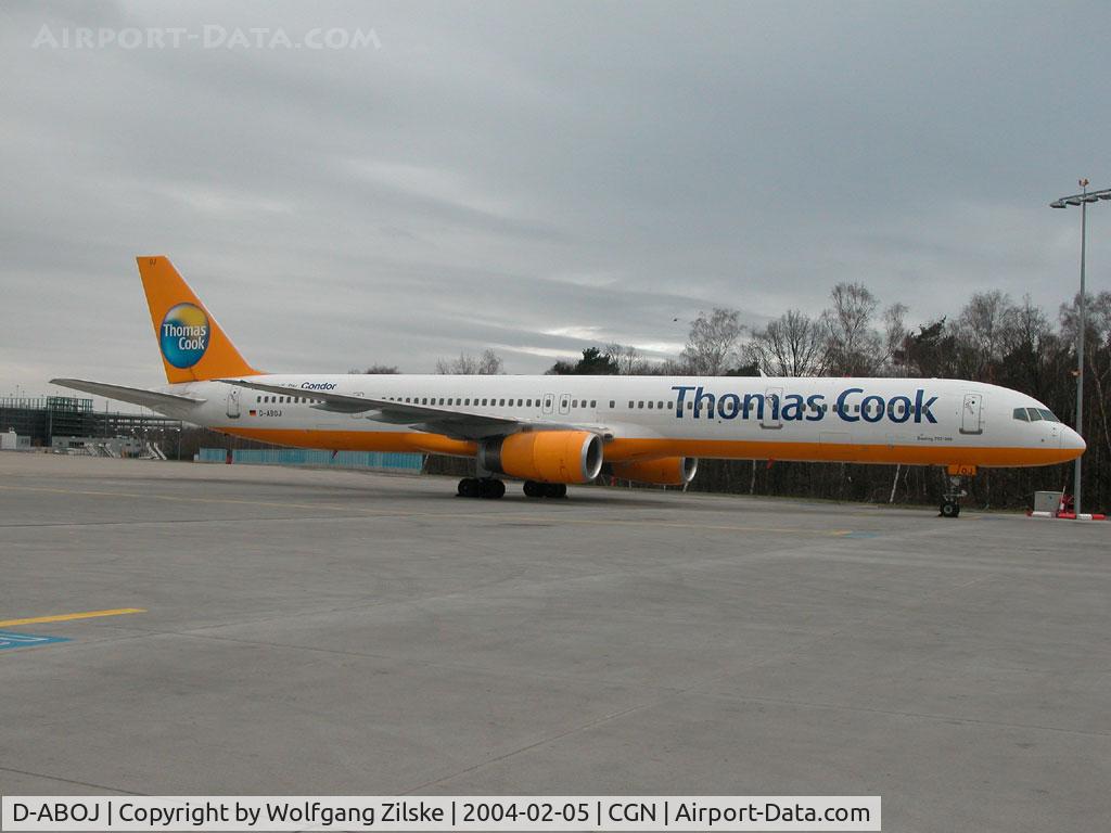D-ABOJ, 2000 Boeing 757-330 C/N 29019, charter