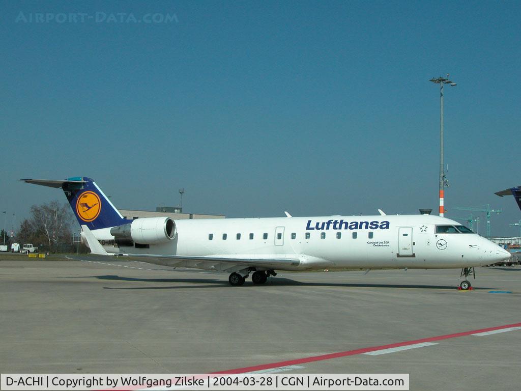 D-ACHI, 2000 Canadair CRJ-200LR (CL-600-2B19) C/N 7464, Based