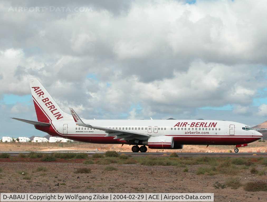 D-ABAU, 1999 Boeing 737-86J C/N 29121, visitor