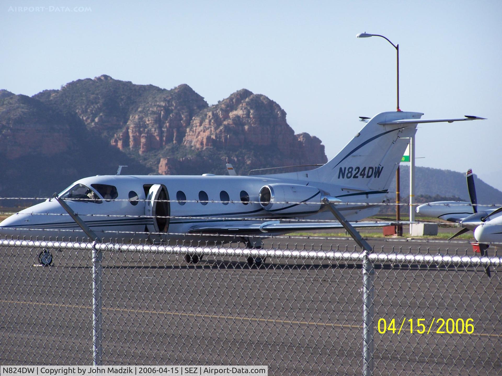 N824DW, 1984 Mitsubishi MU-300 C/N A075 S.A., Sedona Airport