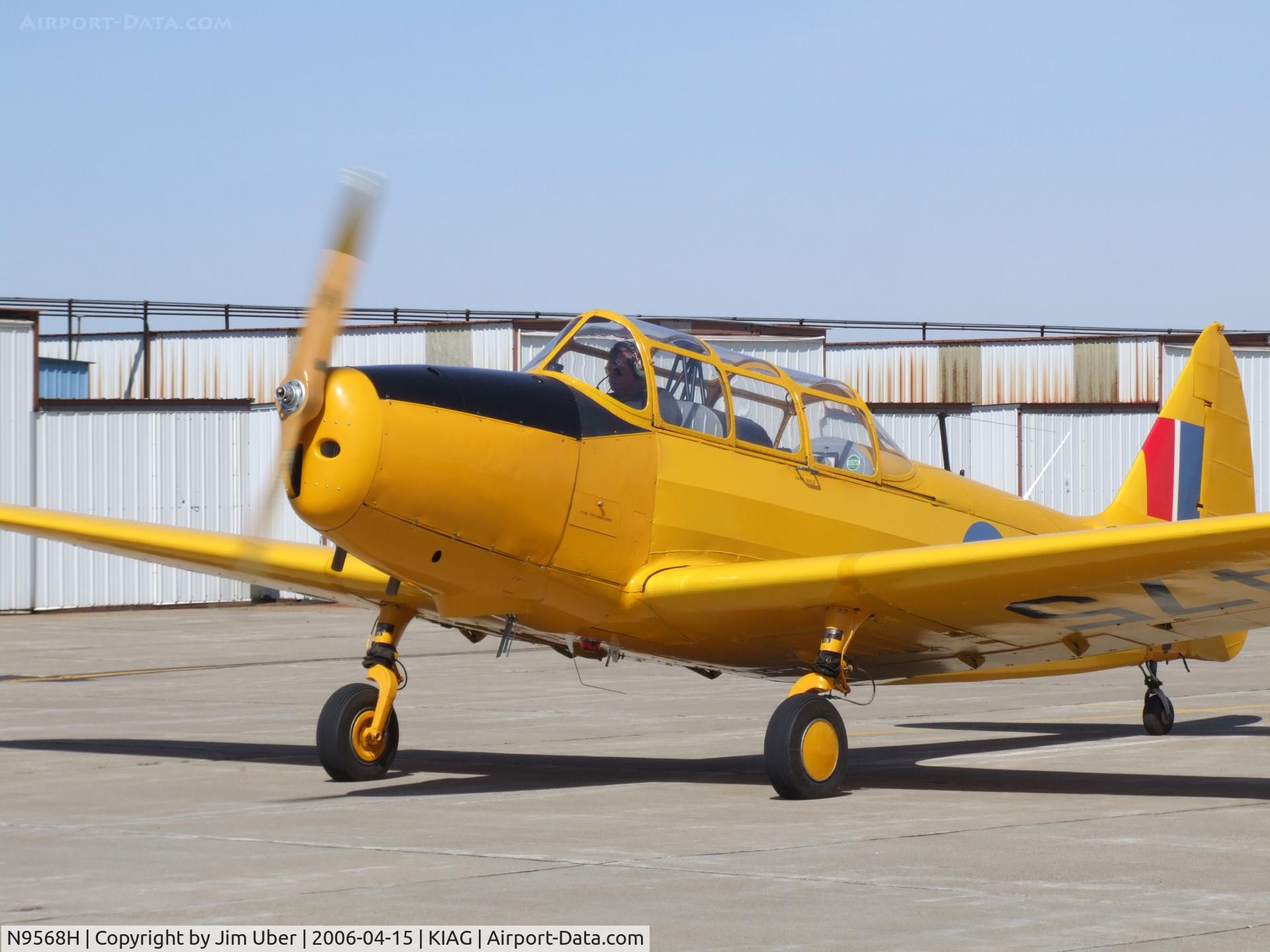 N9568H, 1943 Fairchild M-62A-3 Cornell II C/N FT636, PT-26-First runup of the season!