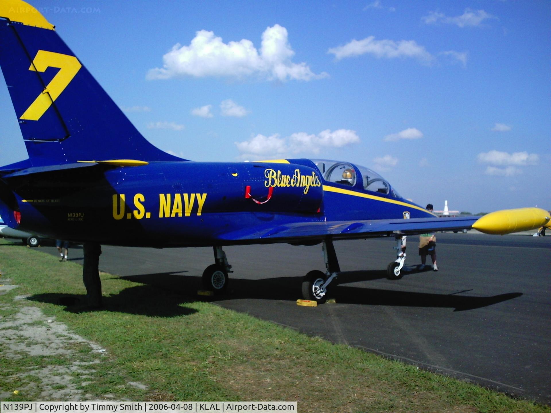 N139PJ, 1982 Aero L-39 Albatros C/N 232226, Blue Angels L-39 at Sun 'N Fun 2006