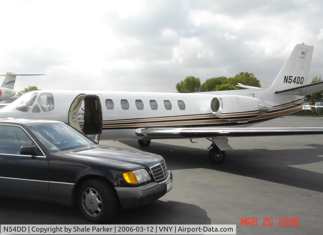 N54DD, 1990 Cessna 560 C/N 5600089, Getting ready to go flying.