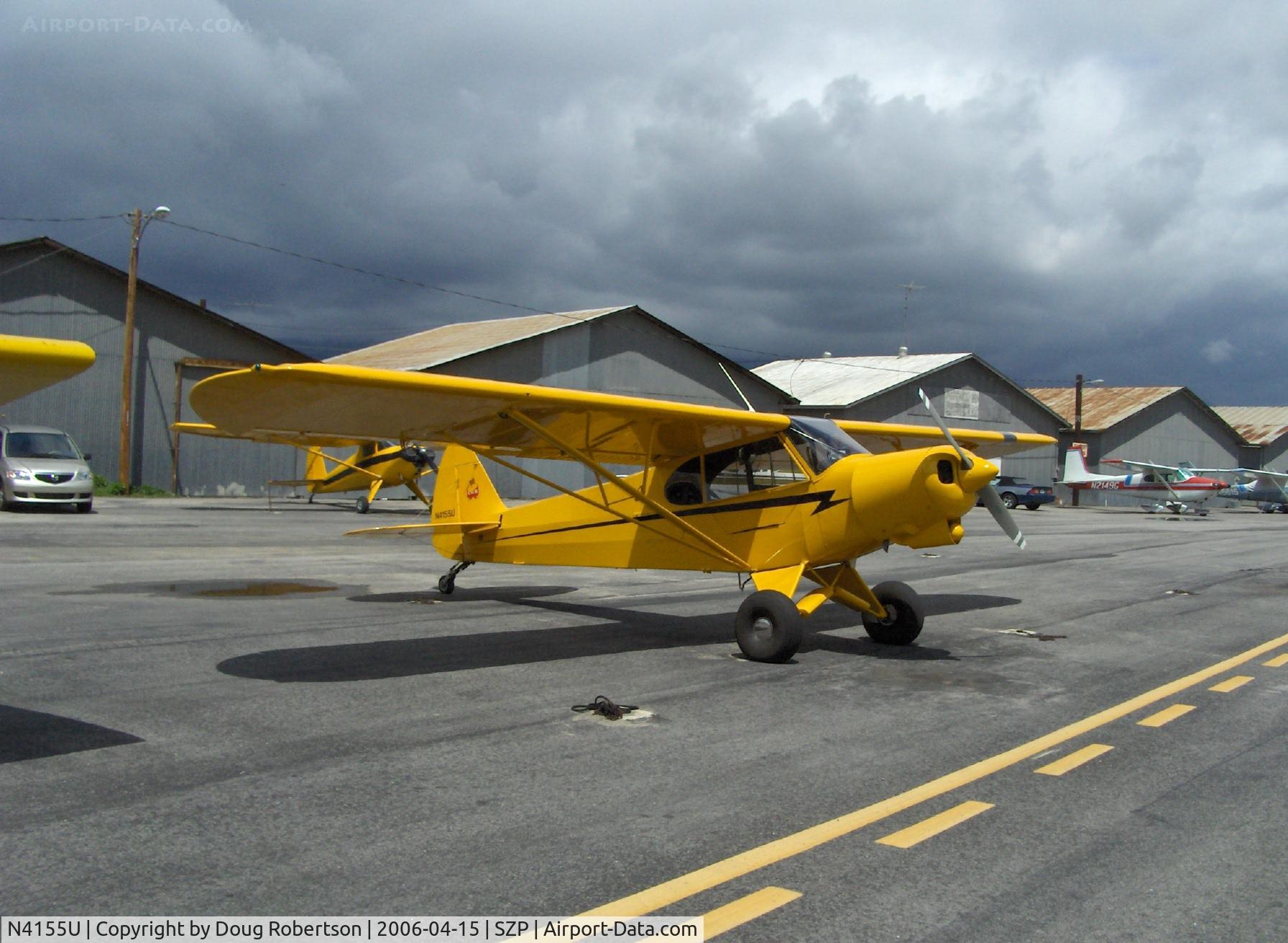 N4155U, 1993 Piper PA-18-150 Super Cub C/N 1809068, 1993 Piper PA-18 SUPER CUB, Lycoming O-320 150 Hp, oversize tires