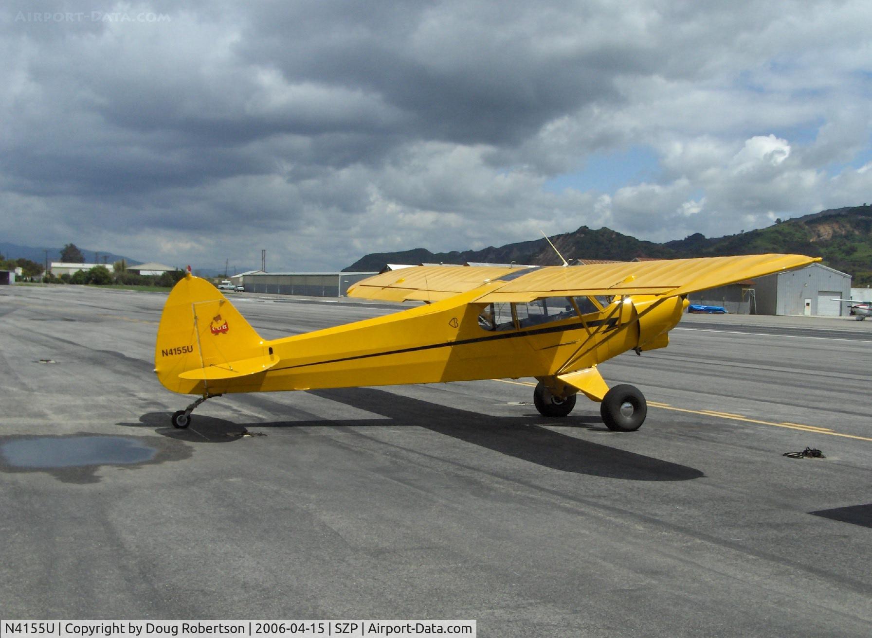 N4155U, 1993 Piper PA-18-150 Super Cub C/N 1809068, 1993 Piper PA-18 SUPER CUB, Lycoming O-320 150 Hp