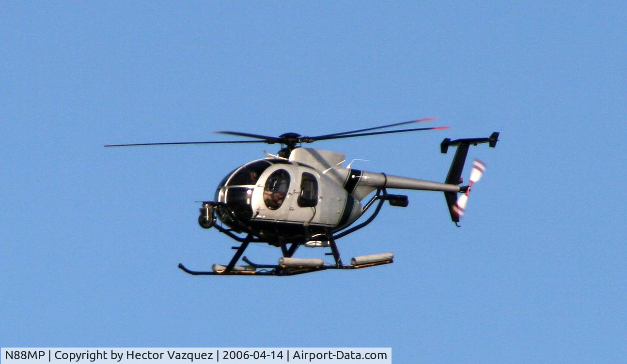 N88MP, 1981 Hughes 369D C/N 911027D, Hughes 396D Over Sand key park, Clearwater, FL