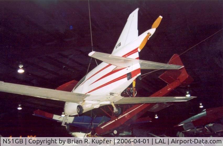 N51GB, Bede BD-5B C/N 4496, Rear of same