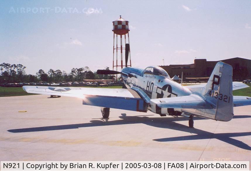 N921, 1945 North American P-51D Mustang C/N 124-48260 (45-11507), Cripes A'Mighty 3rd soaking up the sun reflect