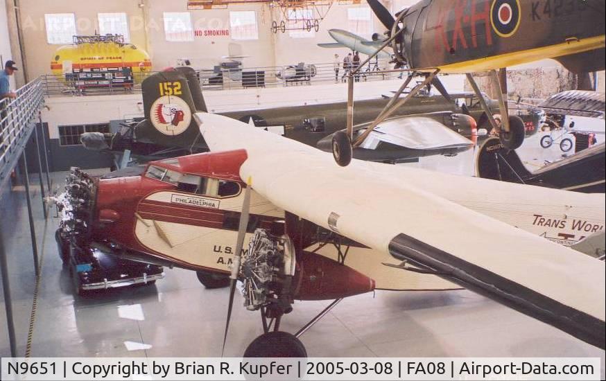 N9651, 1929 Ford 5-AT-B Tri-Motor C/N 34, This is the Ford AT-5 from 
