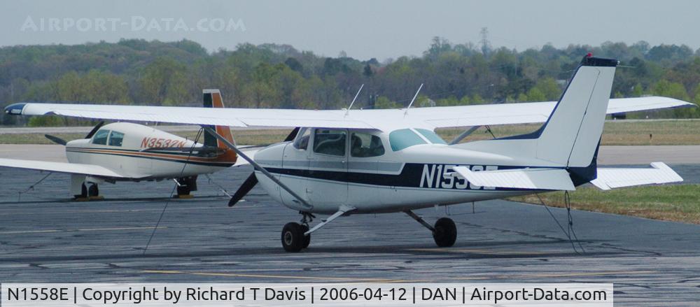 N1558E, 1978 Cessna 172N C/N 17271046, 1978 Cessna 172N tied down in Danville Va.