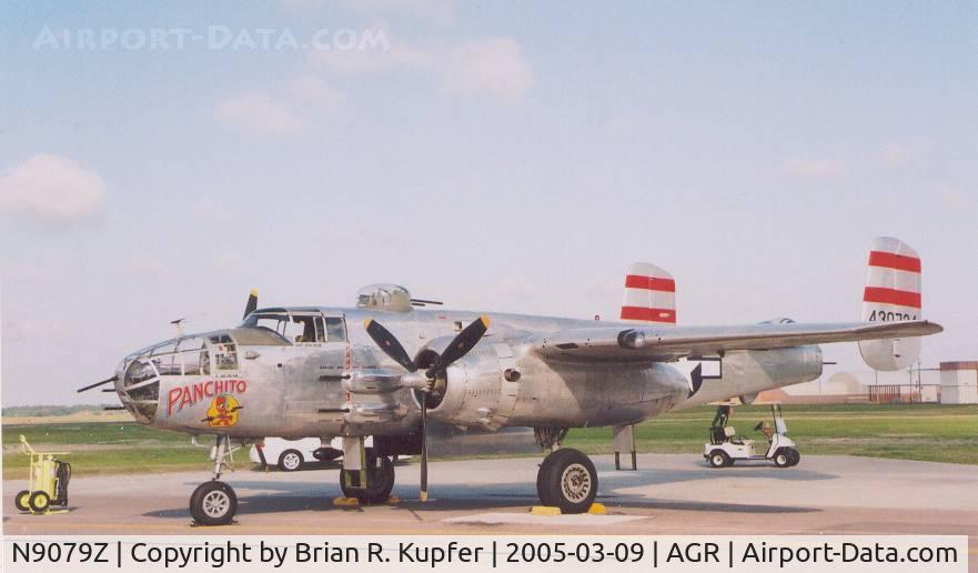 N9079Z, 1944 North American TB-25N Mitchell C/N 108-34009, on the ramp