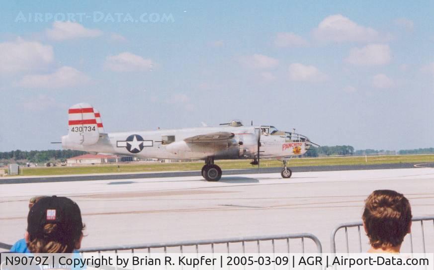N9079Z, 1944 North American TB-25N Mitchell C/N 108-34009, roll past the crowd 3