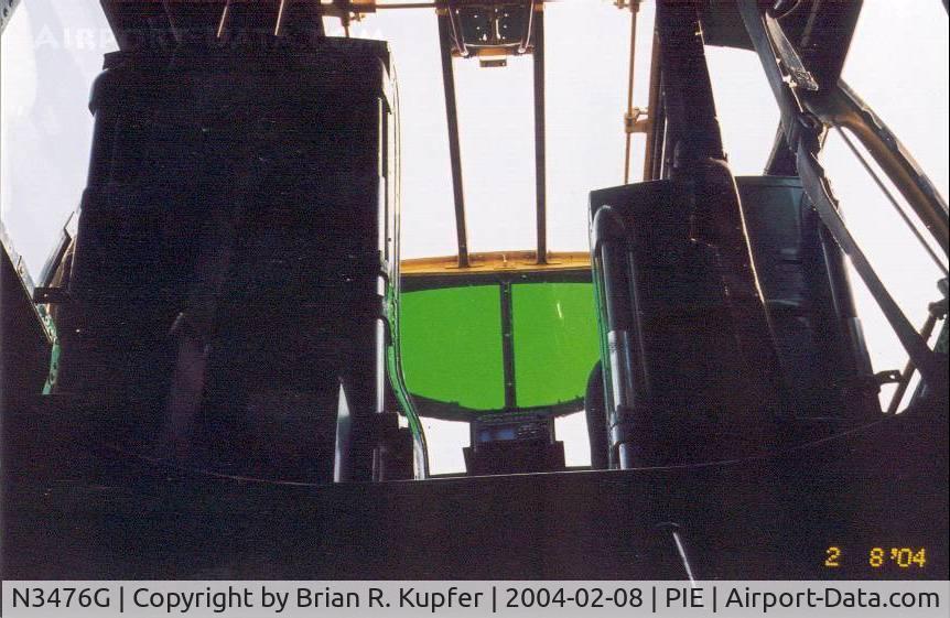N3476G, 1944 North American B-25J Mitchell C/N 108-33257, Cockpit